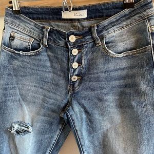 KANCAN jeans size 5 / 26 from VICI Collection button fly
